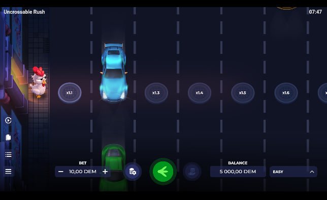 Un aperçu de uncrossable rush slot